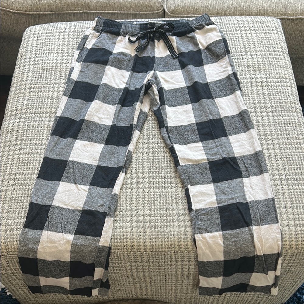 Black and White Pajama Pants